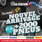 Nouvel arrivage chez LA STATION : 2000 pneus d'occasion en gamme PREMIUM disponibles !